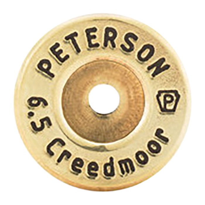 Peterson PCC65CFN500 6.5mm Creedmoor Fat Neck Brass 500/Box