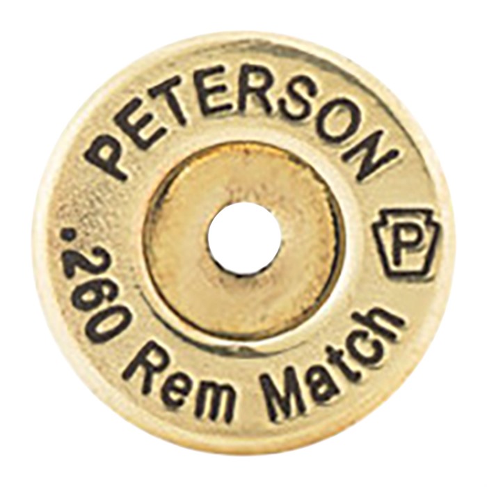Peterson 40008-I Brass 260 Remington 500ct