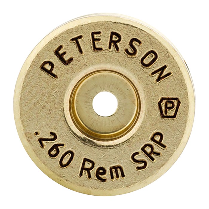 Peterson 40009-I Brass 260 Remington 500ct