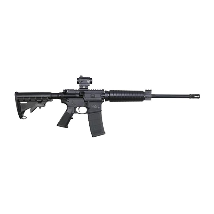 Smith & Wesson M&P15 Sport II OR 5.56x45mm NATO 30+1 16" Threaded Barrel, Adjustable 6 Position Stock, Gas Block With Integral Rail, Crimson Trace CTS-103 Red/Green Dot, Manual Safety