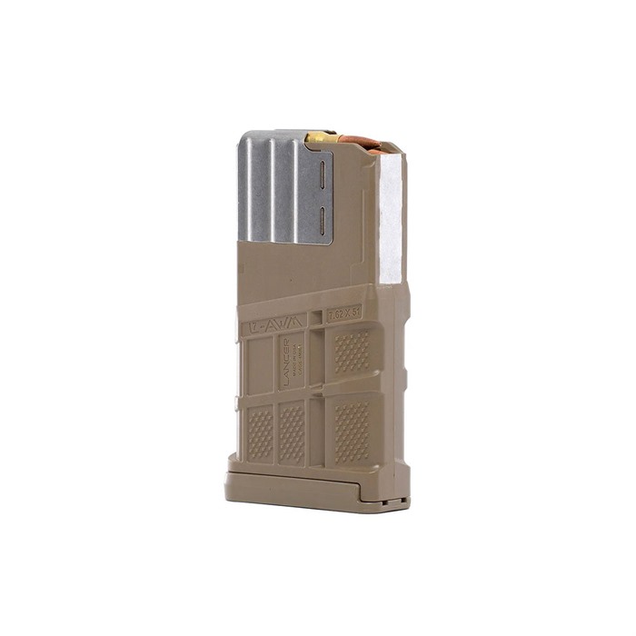 Lancer Magazine 7.62x51/308 20rd Opaque DE