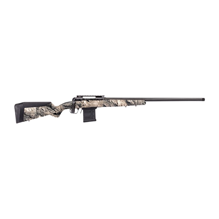 Savage Arms 23201 Ridge Warrior 6.5 Creedmoor 10+1 24" Gunsmoke Gray PVD Metal Mossy Oak Overwatch Fixed AccuStock
