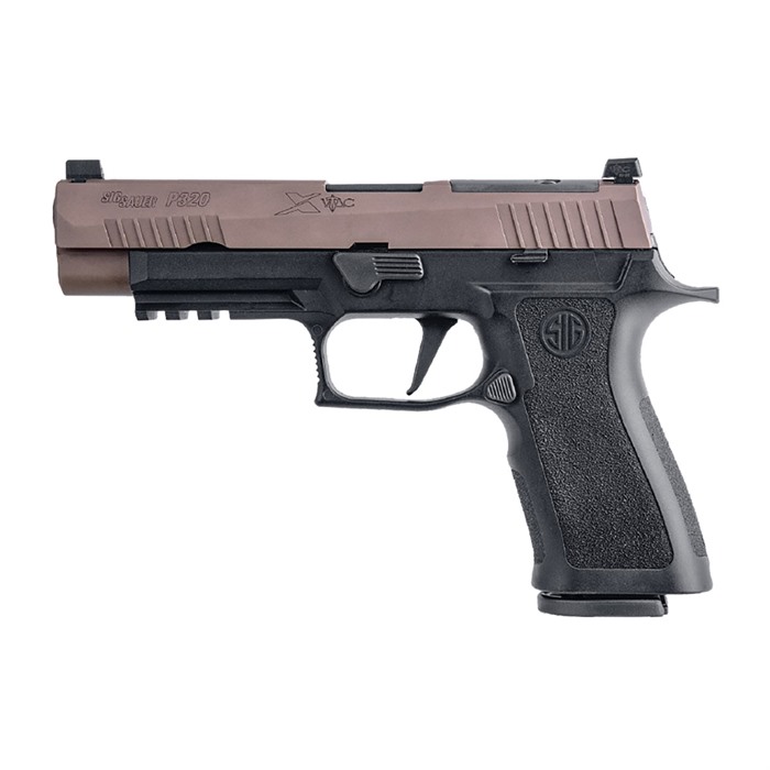 Sig Sauer P320 X-VTAC 9mm Pistol, Stainless Slide, Day/Night Sights, XSeries Trigger