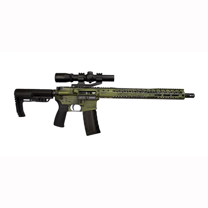 Black Rain Ordnance BRO-CS-BZGB-OPT Spec15 5.56 Rifle 16" Green w/Scope