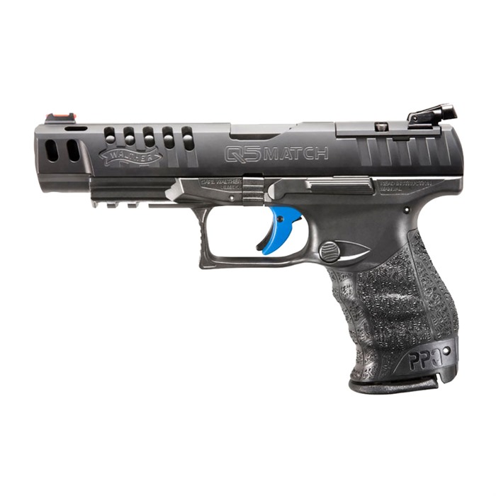 Walther Arms 2846926 PPQ M2 Q5 Match 9mm Luger 5" 15+1 Black Tenifer...