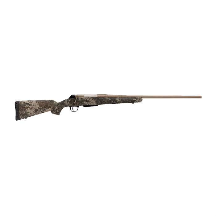 Winchester XPR Hunter 6.8 Western Caliber Rifle, 3+1 Capacity, 24" Barrel, Flat Dark Earth Perma-Cote Metal Finish, TrueTimber Strata Synthetic Stock