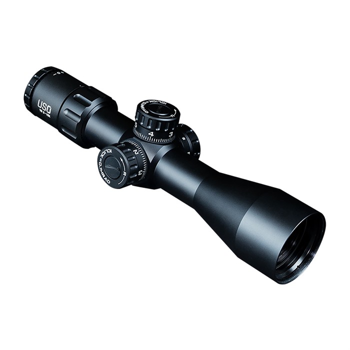 US Optics TS-12X 3-12x52mm SFP Triplex Reticle Black