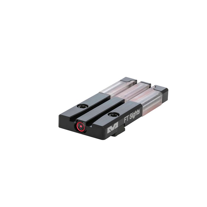 Meprolight 631103408 Fiber-Tritium Bullseye Rear Sight Red Springfield