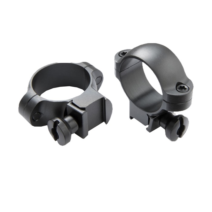 Burris Med Deluxe Steel Quick Detach Rimfire/Airgun Rings Matte - UPC: 000381200686