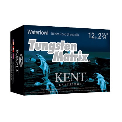 Kent Cartridge C123NT365 12GA 3" 1 1/4oz #5 Tungsten Matrix Ammo 10 Rds