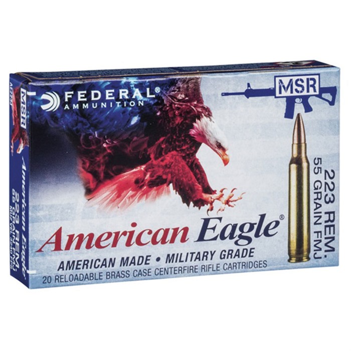 American Eagle 7.62x51 NATO 168 gr. Open Tip Match Rifle Ammo 20