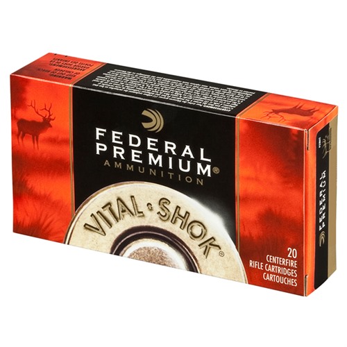 Federal Premium Vital-Shok Rifle Ammunition .25-06 Rem 115 gr PT 3030 fps - 20/box