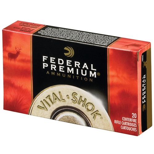 Federal Premium 338 Win. Mag. 210 gr. Nosler Partition Ammo - 20 Rounds