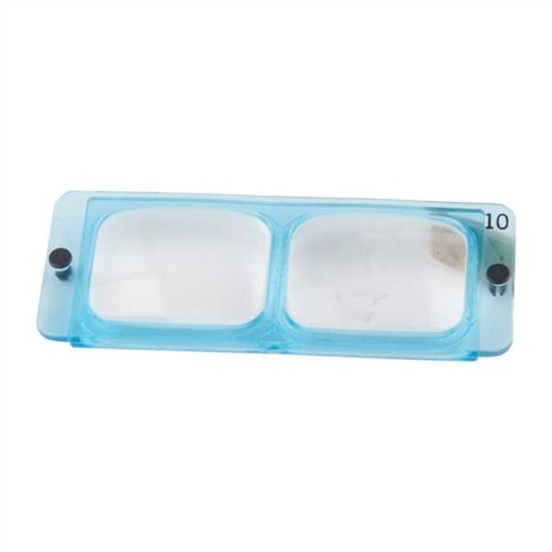 OptiVISOR LP 10 Extra Lens Plate No. 10 2.5x Magnification