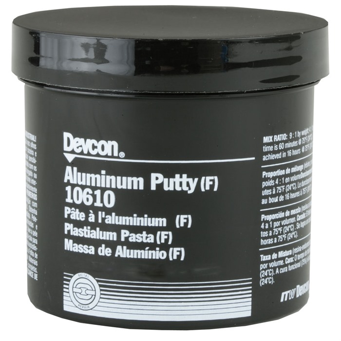 Devcon 230-10610 Express Epoxy Aluminum Putty