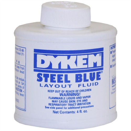 Devcon 253-80300 Dykem Steel Blue Layout Fluid