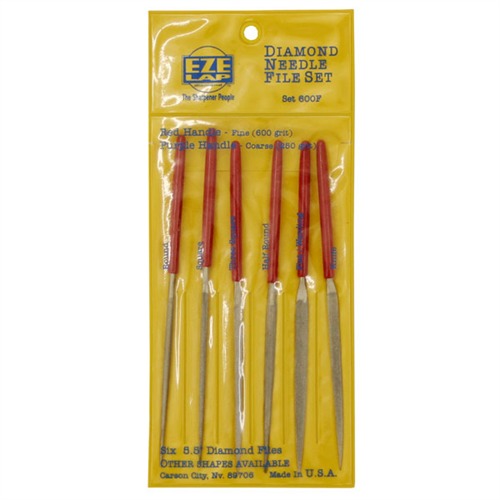 EZE-LAP 600F Diamond Needle Files Set, Fine Grit