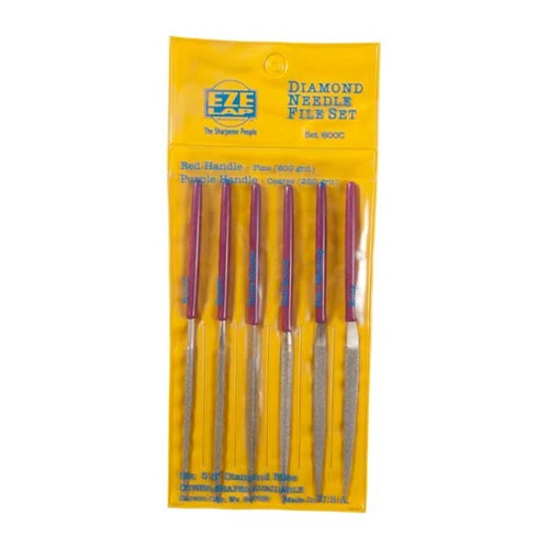 EZE-LAP 600C Diamond Needle Files Set, Coarse Grit