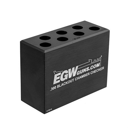EGW 70166 .300 Blackout 7-Hole Cartridge Checker