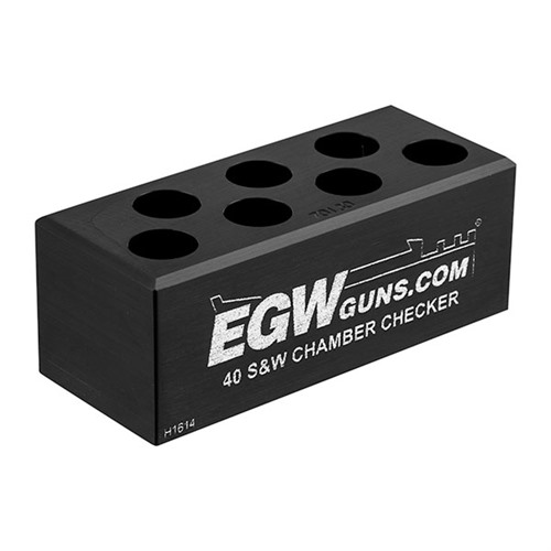 EGW 70130 .40 S&W 7-Hole Chamber Checker