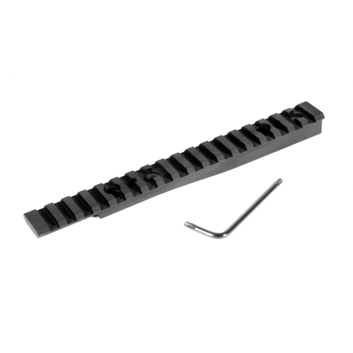 EGW 80421 Picatinny Scope Mount Ruger No. 1 Aluminum Rail Matte Black