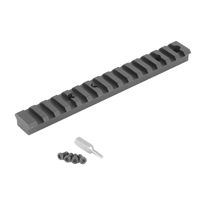 EGW 80520 Tikka T1X Picatinny Scope Mount 0 MOA Matte Black Aluminum