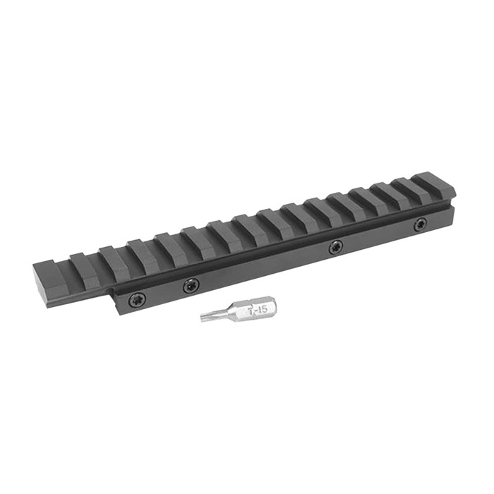 EGW 80932 HD Picatinny Rail Mount for CZ 457 11mm 20 MOA Matte Black