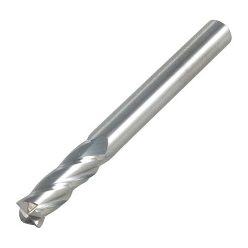 Brownells 11125000 1/4" Solid Carbide Center-Cut End Mill Cutter