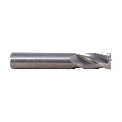 Brownells 11150000 1/2" Solid Carbide Center-Cut End Mill Cutter