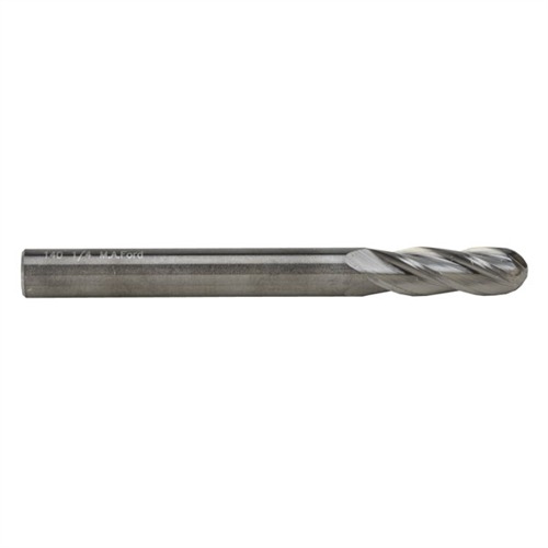 Brownells 14025000 1/4" Solid Carbide Ball End Mill