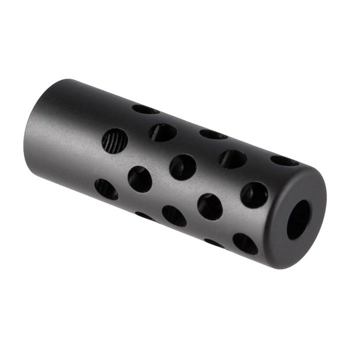 GENTRY CUSTOM QUIET MUZZLE BRAKE 30 CALIBER 5/8-24 STEEL MATTE BLUED