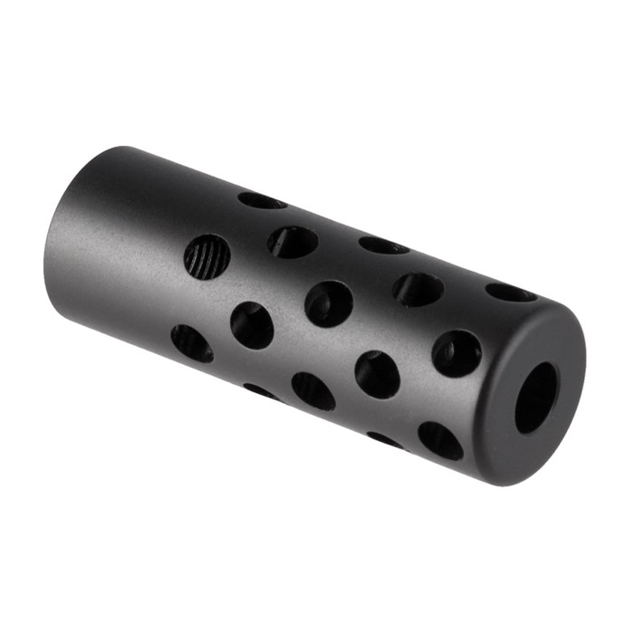 GENTRY CUSTOM QUIET MUZZLE BRAKE 6.5 CALIBER 5/8-24 STEEL MATTE BLUED