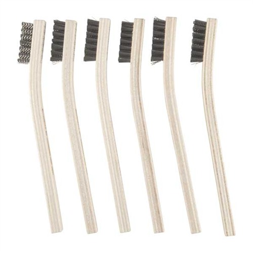 BROWNELLS GUNSMITH HEAVY DUTY BRUSH SS WIRE CRIMPLED 6 PACK