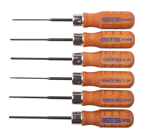 Grace USA GRMS6 Micro Screwdriver Set, 6-Piece