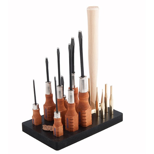 Grace USA GCT-17S-BB 17-Piece Tool Set with Bench Block