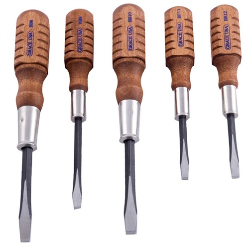 Grace USA HG-5 Browning Screwdriver Set, 5-Piece Precision Tools