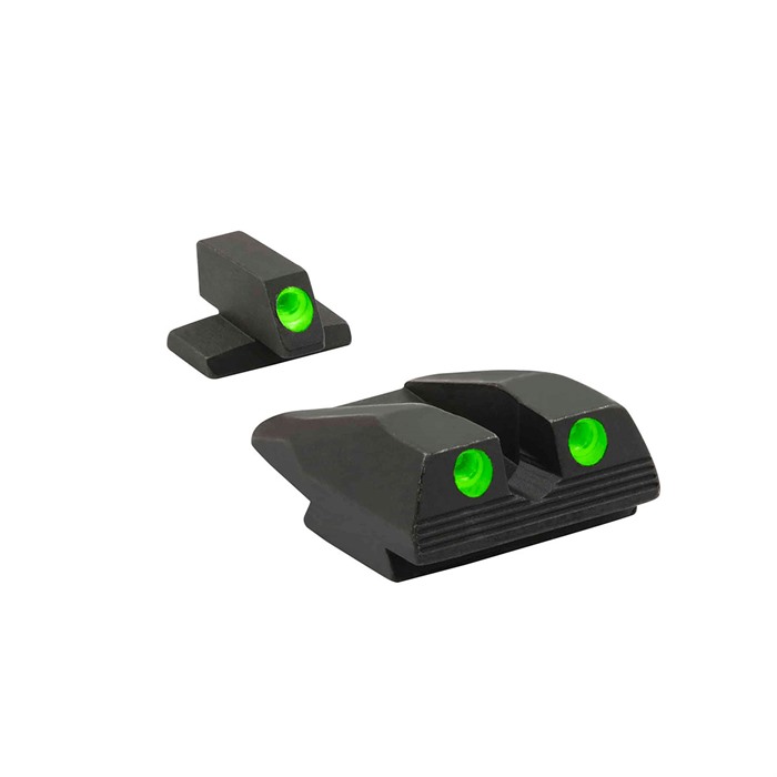 Meprolight 108883101 Tru-Dot Night Sight Set FNX 9mm/40/45 Green