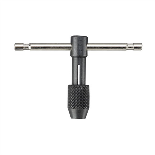 Brownells T-Handle Tap Wrench No. 1E 1/16" to 1/4" Steel