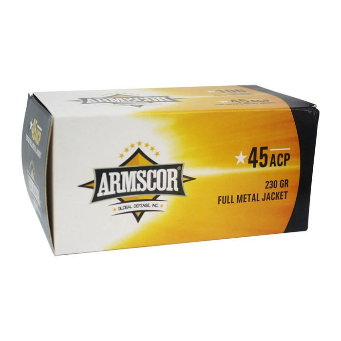 Armscor USA 45 ACP 230GR FULL METAL JACKET 100/BOX