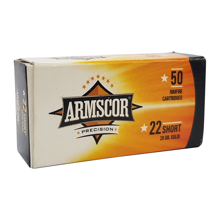 Armscor USA 22 SHORT 29GR SOFT POINT 50/BOX