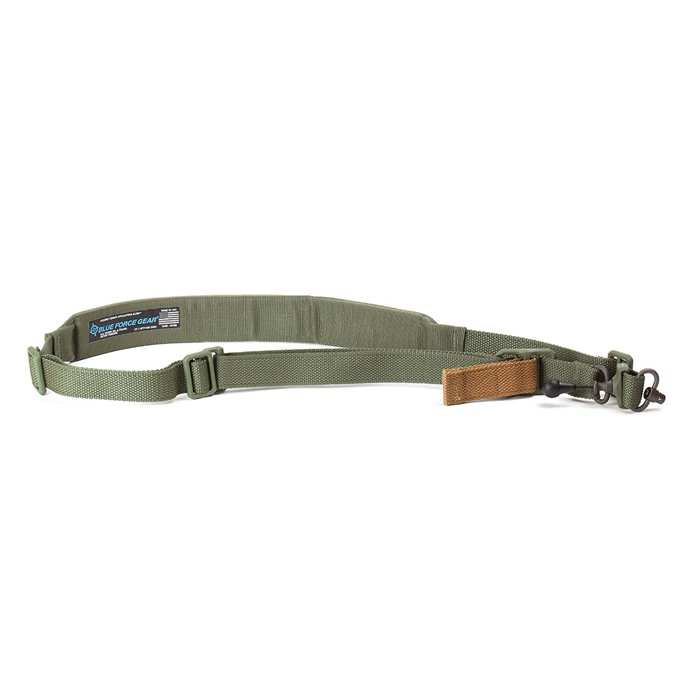 Blue Force Gear VCAS-2TO1-PB-200-AA-OD Padded Sling OD Green