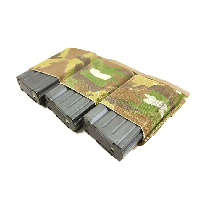 Blue Force Gear HW-TSP-SR25-3-MC Triple 308 Mag Pouch Multicam MOLLE