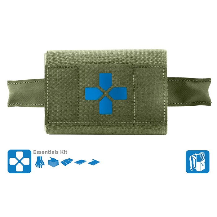 Blue Force Gear HW-TKN-MTKN-ESS-OD Micro Trauma Kit MOLLE ODG