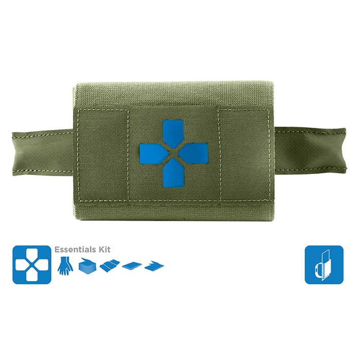 Blue Force Gear BT-TKN-MTKN-ESS-OD Micro Trauma Kit Belt Mount ODG