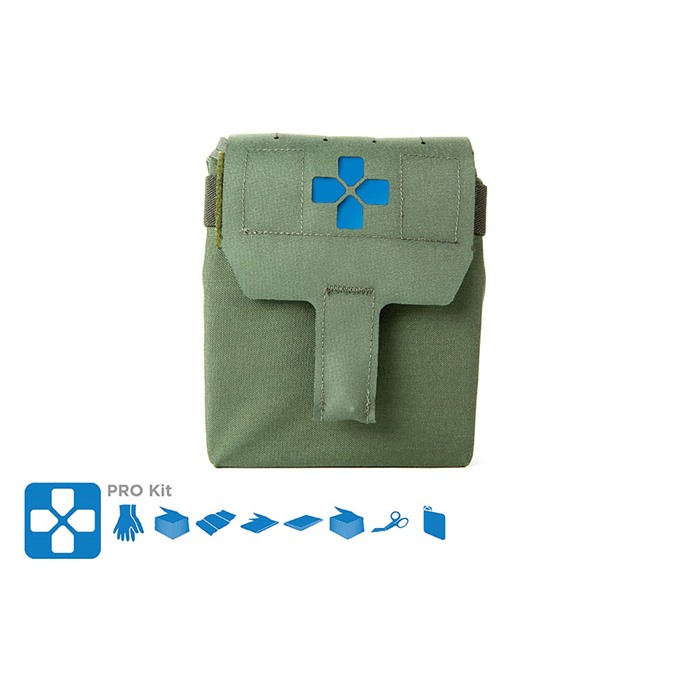 Blue Force Gear HW-TKN-MED-PRO-OD Trauma Kit, OD Green