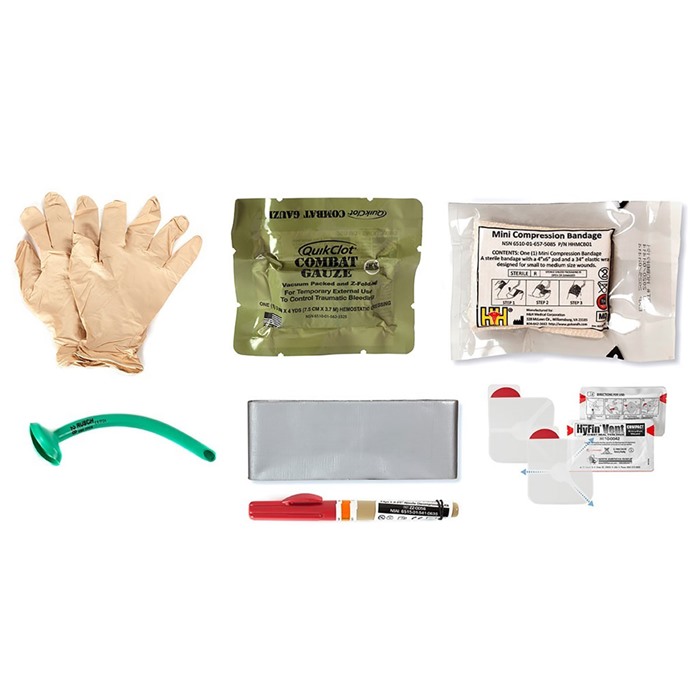 Blue Force Gear TKR-MTKN-ADV Micro Trauma Kit Advanced Refill Supplies