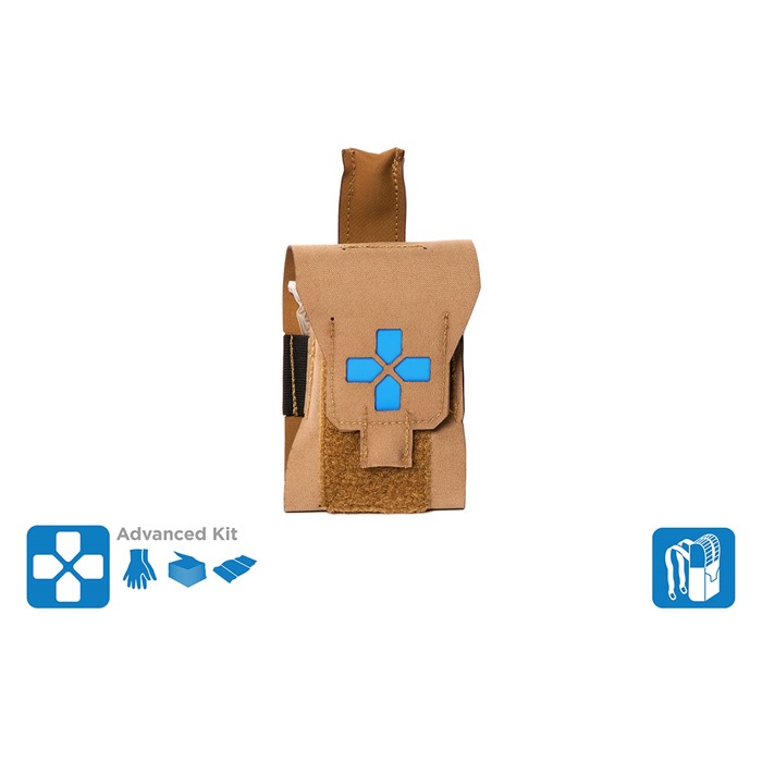 Blue Force Gear TKN-NANO-ADV-CB Micro Trauma Kit, Coyote Brown
