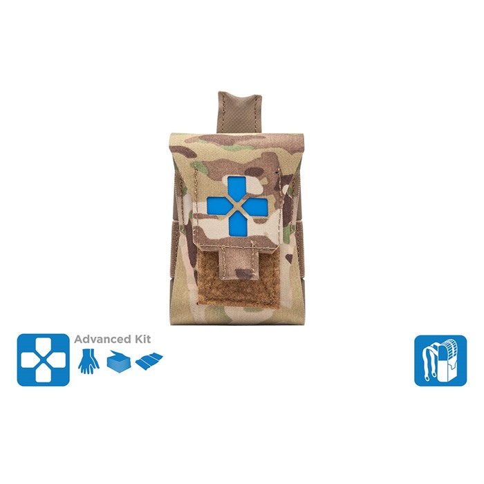 Blue Force Gear TKN-NANO-ADV-MC Micro Trauma Kit, Multicam