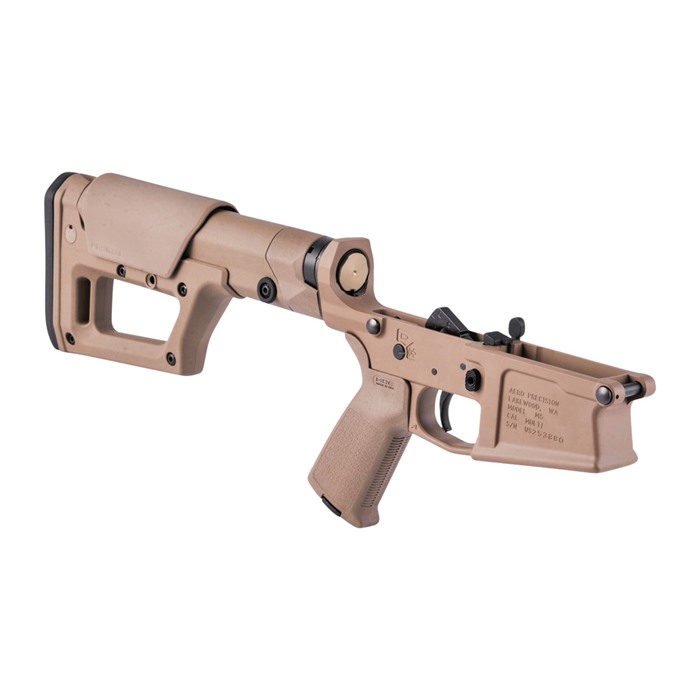 Aero Precision M5 APAR308260 .308 Lower Receiver MOE Grip PRS Lite FDE