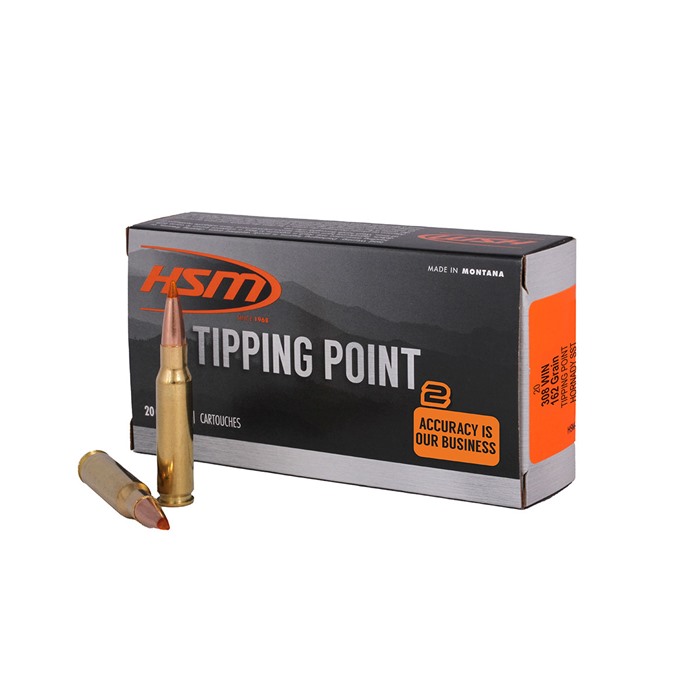HSM 30849N Tipping Point Super Shock Tip 308 Win 165 gr Hornady SST 20...